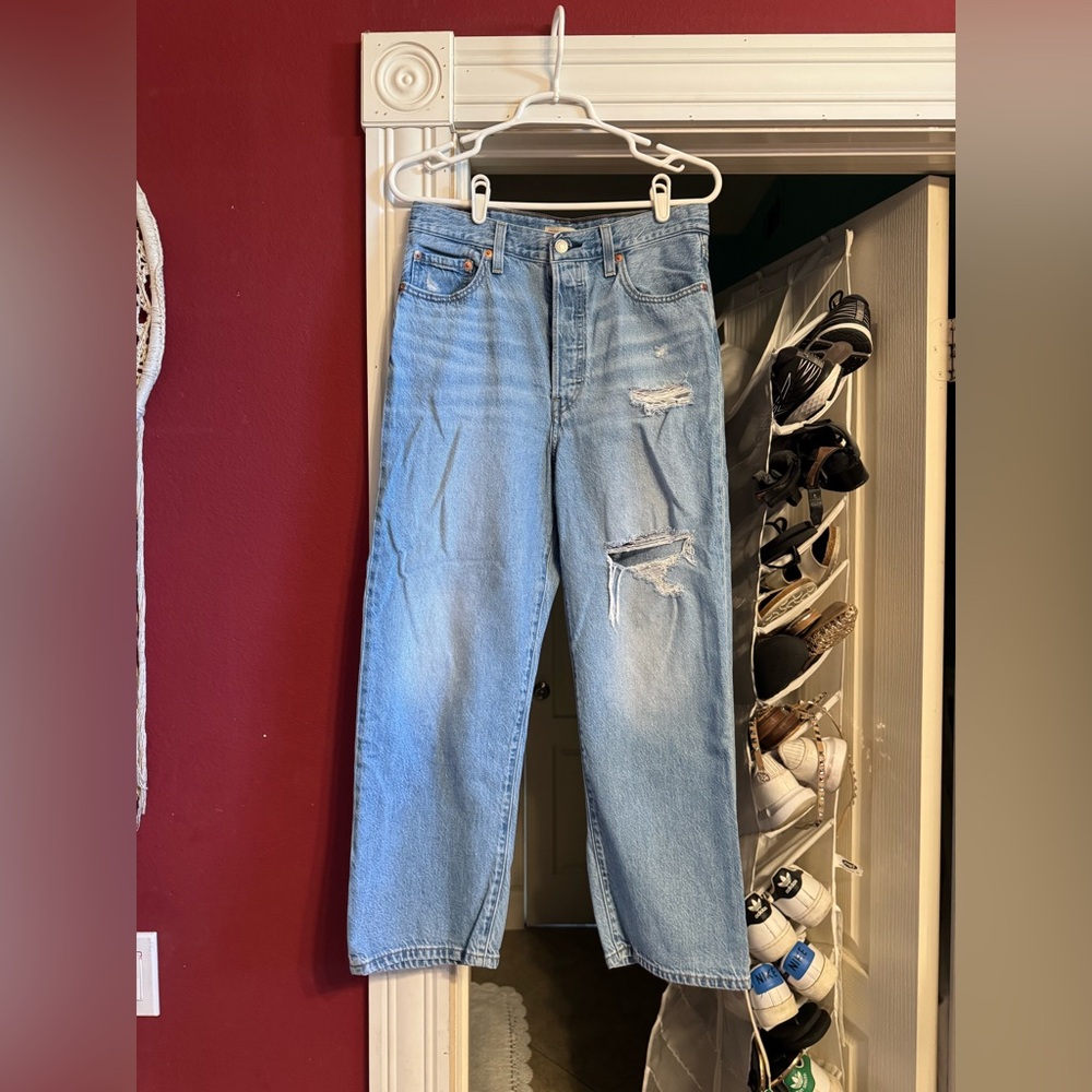 Levi's Classic Blue Straight Leg Jeans